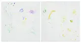 Leif Ritchey, Fruity, 2012, oil on canvas, diptych