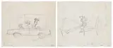 Jim Shaw, Two works: (i) Layout for 'The Andersons', (ii) Layout for 'The Andersons'