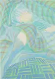 Hannah Tilson, The City Speaks To Her, 2023, pigment in binder on watercolor paper