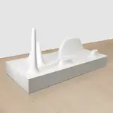 Ross Lovegrove, Perfluid Landscape, 2006, white gel-coated fibreglass