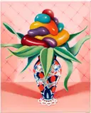 Mona Broschar, Sweet Regards, 2020, acrylic and oil on canvas