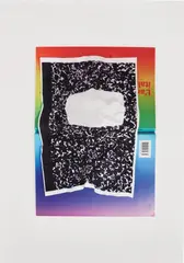 Riccardo Previdi, Wrong Test (l'arte contemporanea italiana nel mondo), 2011, UV print on paper