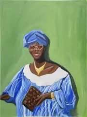 Marcus Brutus, Untitled Woman, 2019, acrylic on canvas