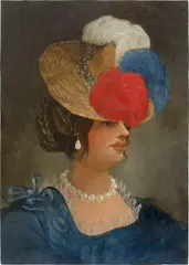 Edward Kay, The Madame, 2006, oil on canvas laid down on board