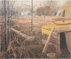 Tilo Baumgartel, Untitled, 2006, oil on canvas