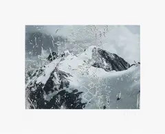 Untitled by Rudolf Stingel, 2023, digital print with offset relief transfer, sold Sep 2024