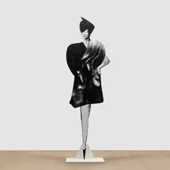 Clare Stephenson, La Belle Toute Savante, 2009, screenprint on wood