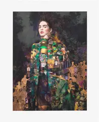 Cooper & Gorfer, Amanda and the Painted People, 2017, archival pigment print