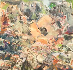 Cecily Brown, Skulldiver II, 2006, oil on linen