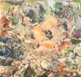 Cecily Brown, Skulldiver II, 2006, oil on linen