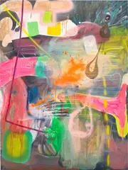 Albert Oehlen, Ascension, 2001, oil on canvas