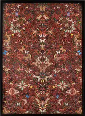 Briareus by Damien Hirst, 2012, entomological specimens and Hammerite paint on canvas, sold Mar 2023