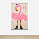 Szabolcs Bozó, Bakkancsos Flamingó (Flamingo with Boots)
