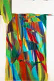 Katharina Grosse, Untitled, 2017, acrylic on canvas