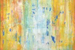 Age of Energy by Sassan Behnam-Bakhtiar, 2023, oil, acrylic and ground semi-precious stones on canvas, sold Mar 2023