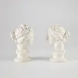 Giulio Paolini, Mimesi, 1975, plaster, in 2 parts