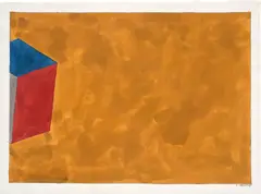 Titled Form by Sol LeWitt, 1987, gouache on paper, offered Mar 2023