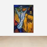 Rainer Fetting, The Wall, 1987, acrylic on canvas