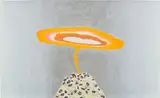 William Monk, For a Fool II (Zoetrope), 2018-2019, oil on canvas