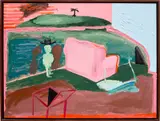Walter Price, Parasympathetic, 2018, acrylic on board, in artist's frame