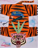 Jordy Kerwick, Untitled, 2021, oil, acrylic and spray paint on canvas