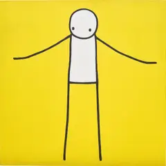 Boundaries by Stik, 2013, acrylic on canvas, sold Mar 2023