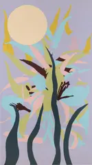 Gary Hume, Narcissus Sympathy, 1996, gloss paint on aluminium