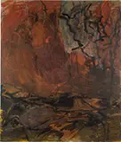 Per Kirkeby, Herbst III, 1988, oil on canvas