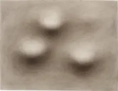 Tishan Hsu, A Study, 1990, charcoal and pastel on paper