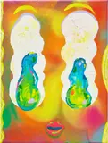Ana Benaroya, Mrs Painting, 2018, acrylic and spray paint on canvas