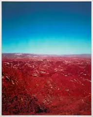 Untitled (Saddle Peak) by Florian Maier-Aichen, 2004, Cibachrome print face-mounted to Plexiglas, in artist's frame, sold Mar 2023