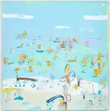 Rafa Macarrón, Un día en la playa