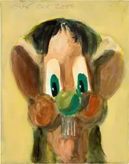 George Condo, Untitled, 2000, oil on linen