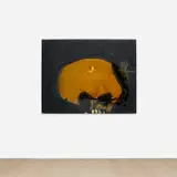 Antoni Tàpies, Crani de vernís, 1988, paint and varnish on canvas