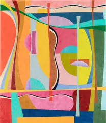Roberto Miniati, The dancer on the grass, 2019, acrylic on canvas