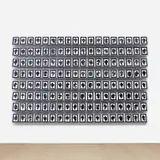 Allan McCollum, Collection of One Hundred and Forty-four Shapes Monoprints (Group 1, Collection 3-292)