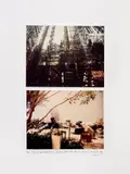 Dan Graham, Two works: (i) Atrium of Park Avenue Atrium, New York, 1988 ; (ii) 5th Ave Atrium, New York 1988, 1988, colour photograph