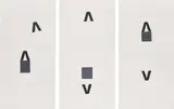 Toquinhos by Mira Schendel, 1973, ecoline, letter set and paper collage on paper, in 3 parts, offered Jul 2023