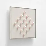 Luis Tomasello, Atmosphère Chromoplastique No. 939, 2010, acrylic on wood