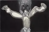 Francesco Clemente, Yes, 1989, pastel on paper