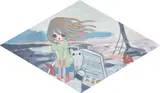 Aya Takano, Present: we had a natural disaster, survived by drifting on a refrigerator