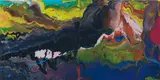 Flow (P16) by Gerhard Richter, 2016, Digitaler Farbfotoabzug auf Diasec, sold Jul 2023