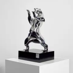 Masoud Akhavanjam, Natura, 2020, cast mirror polished stainless steel