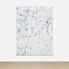 Chris Succo, I DON'T BULLSHIT WHEN I'M WHISPERING [NYP], 2014, oil and lacquer on canvas, in artist's frame