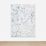 Chris Succo, I DON'T BULLSHIT WHEN I'M WHISPERING [NYP], 2014, oil and lacquer on canvas, in artist's frame