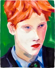Elizabeth Peyton, Prince Harry, September 1998, 1998, oil on board