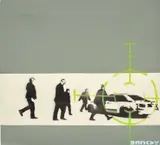 Banksy, Precision Bombing, 2000, acrylic and spray paint on canvas