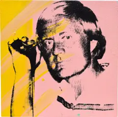 Jack Nicklaus by Andy Warhol, 1977, acrylic and silkscreen on canvas, offered Jun 2023