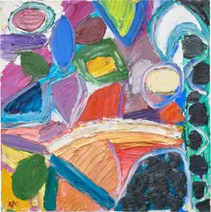 Gillian Ayres, Untitled (Rome Series), 1997, oil on canvas