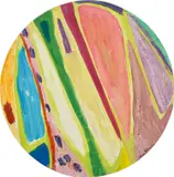 Gillian Ayres, The Nut Brown Maid, 1986, oil on canvas